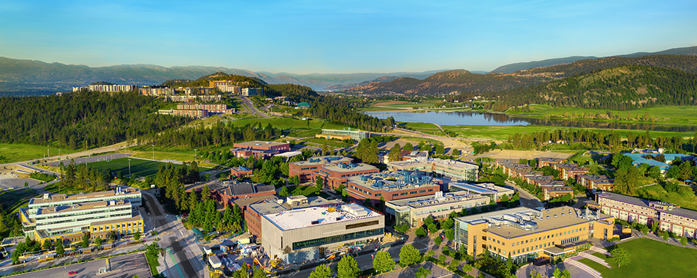 UBC Okanagan Campus Arial View