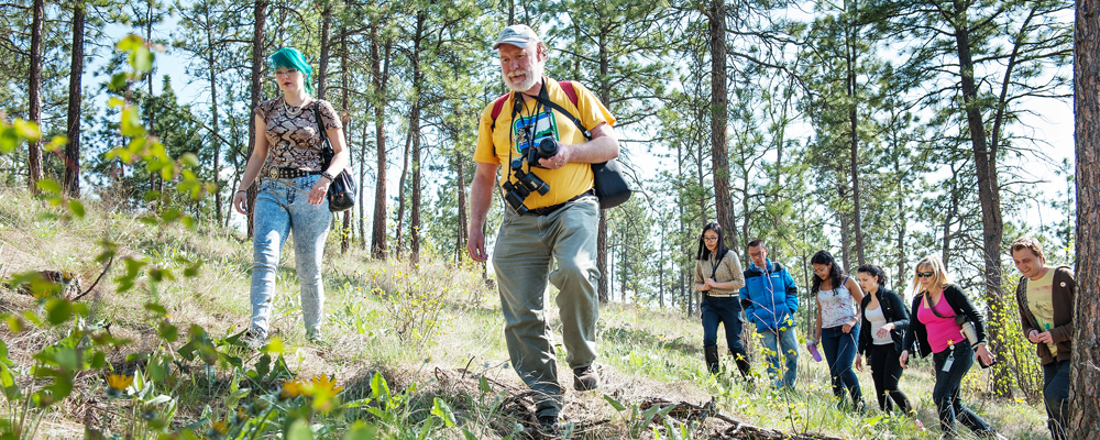 UBC Okanagan exploring Kelowna Hills