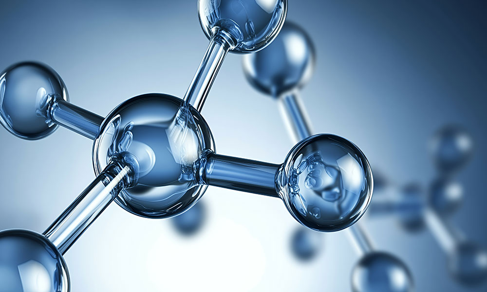 3D rendering of molecule