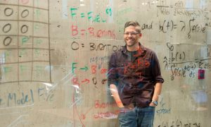 Jeff Andrews helps students solve problems using statistics and computer science