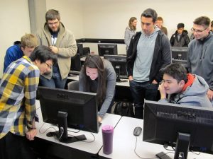 High schoolers experience a day in the life at university